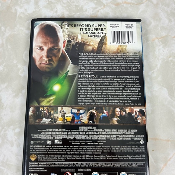 Superman Returns DVD (Full Screen Edition) - Picture 2 of 4